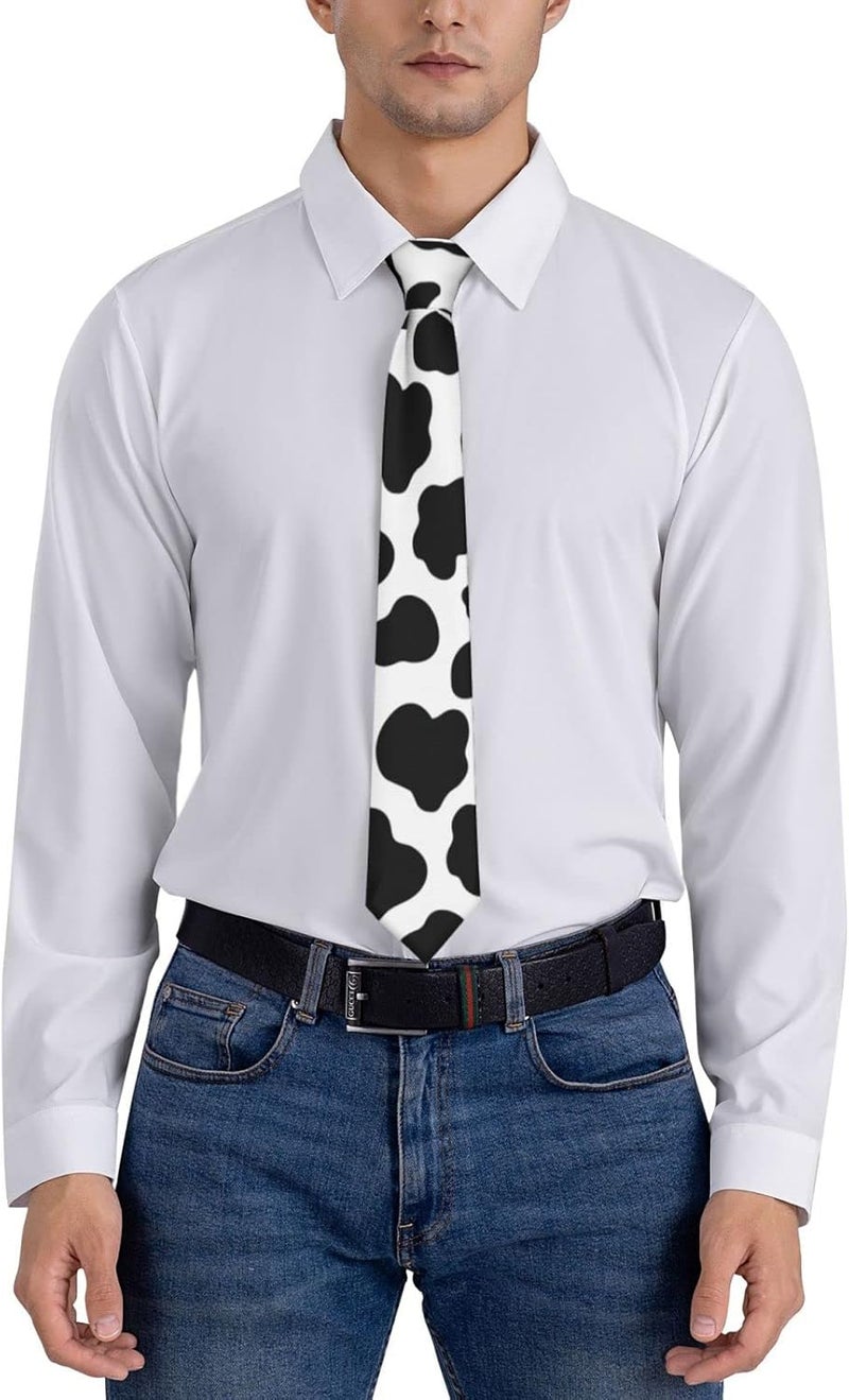 Yilad Tie for Men and Boy Novelty Fun Full Print Men's Necktie Skinny Fashion Narrow Wide - Image 5